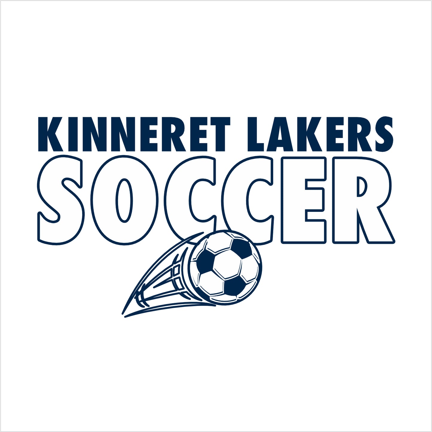 KDS Lakers Soccer Long Sleeve Tri-Blend Wicking Raglan T