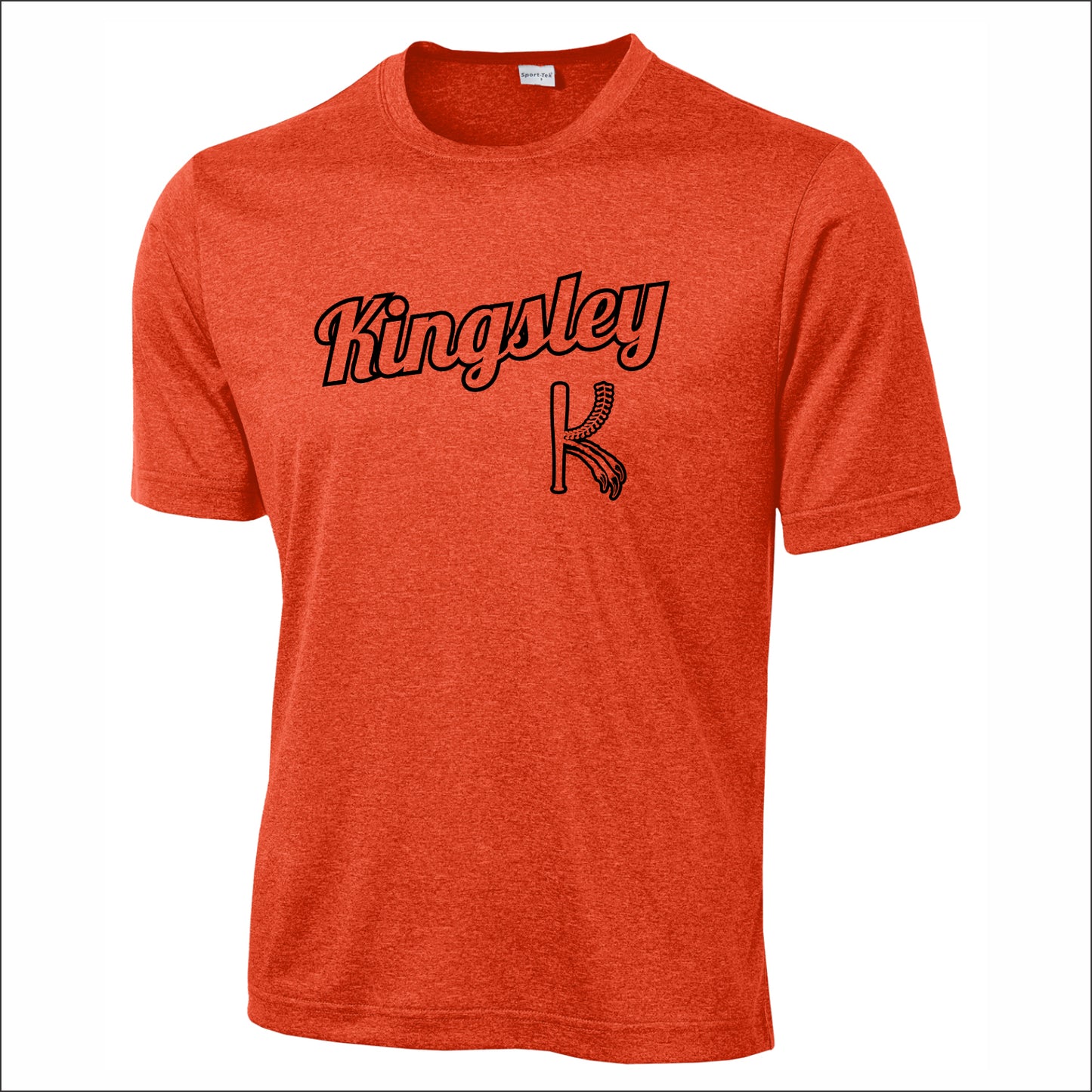 Kingsley Baseball Heather Contender Tee