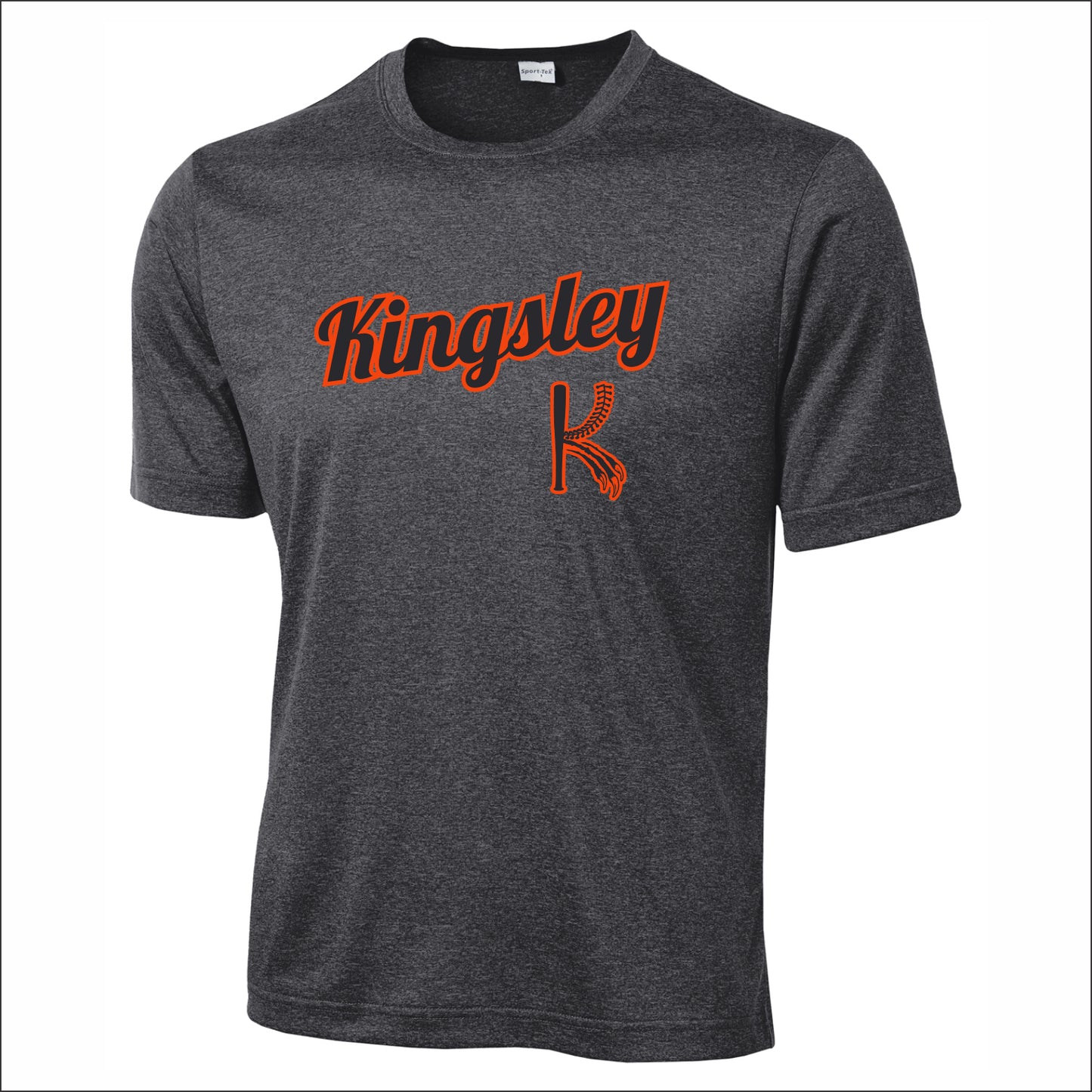 Kingsley Baseball Heather Contender Tee