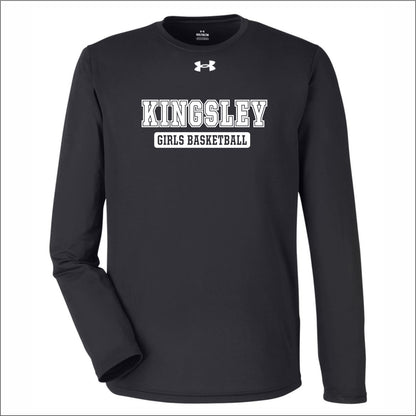 Kingsley Girls Basketball Under Armour Team Tech Long Sleeve T-shirt