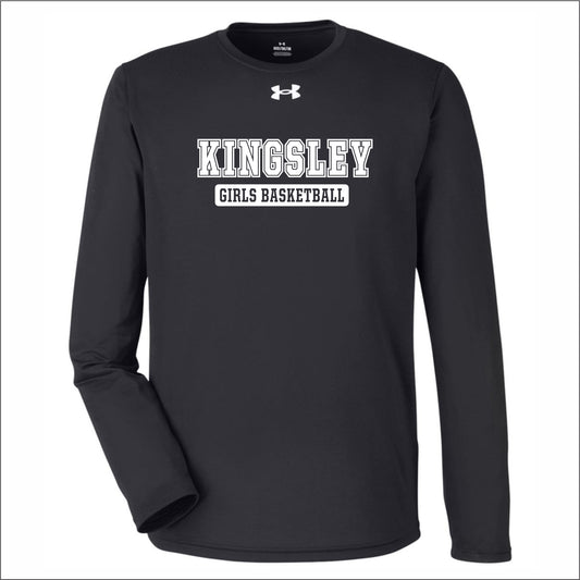 Kingsley Girls Basketball Under Armour Team Tech Long Sleeve T-shirt