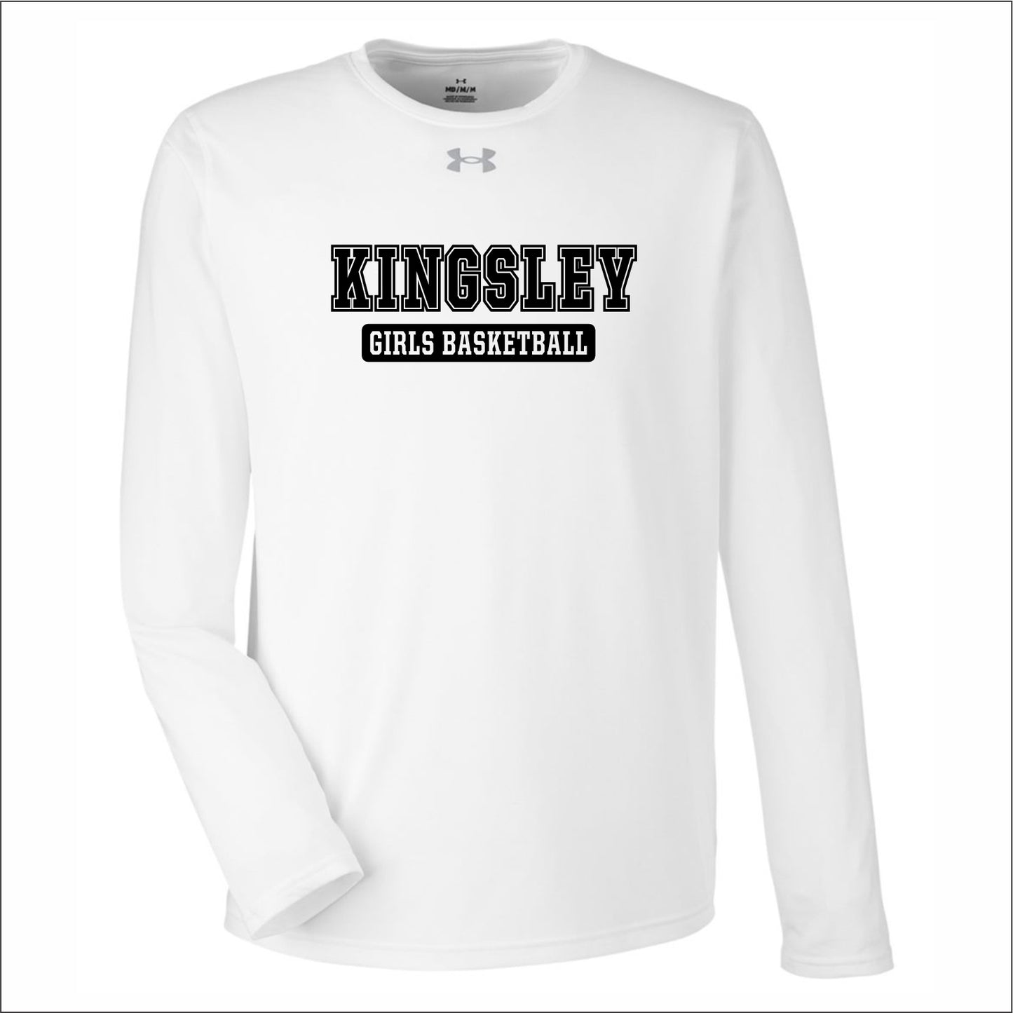 Kingsley Girls Basketball Under Armour Team Tech Long Sleeve T-shirt