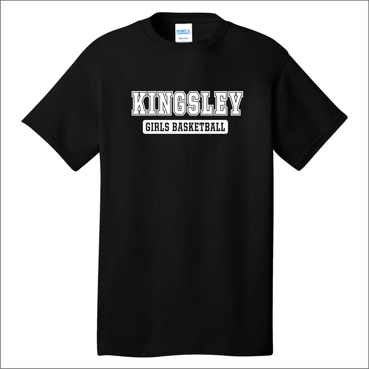 Kingsley Girls Basketball Short Sleeve T-shirt