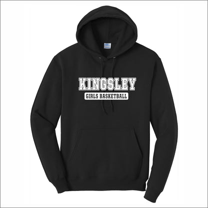 Kingsley Girls Basketball Hooded Sweatshirt