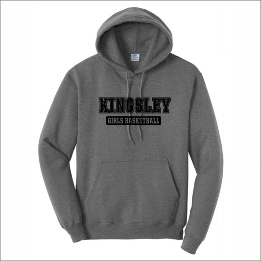 Kingsley Girls Basketball Hooded Sweatshirt