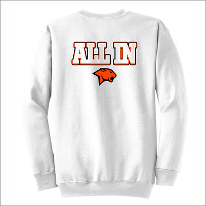 Kingsley Girls Basketball Crewneck Sweatshirt