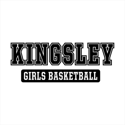 Kingsley Girls Basketball Short Sleeve T-shirt