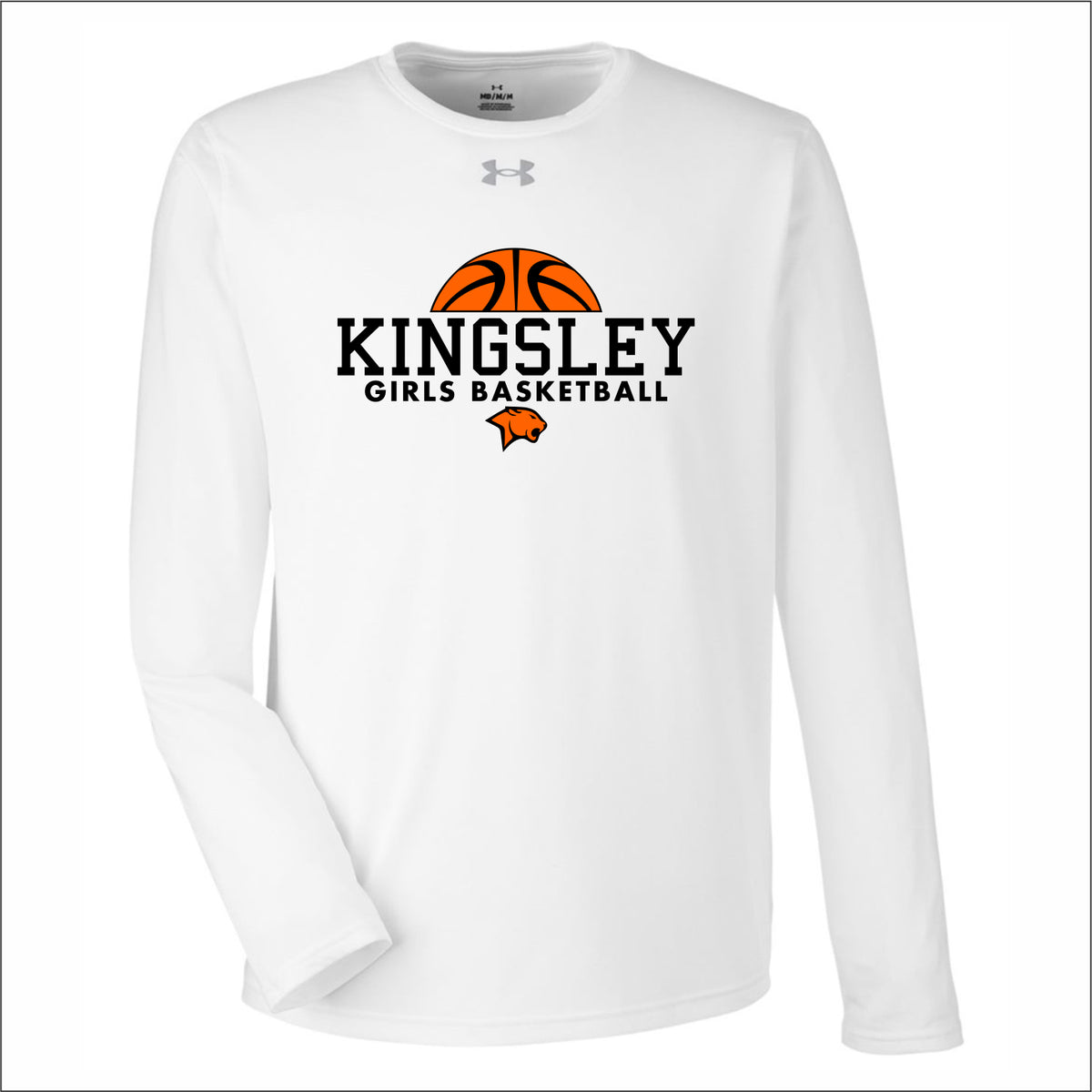 Kingsley Girls Basketball Under Armour Team Tech Long Sleeve T-shirt