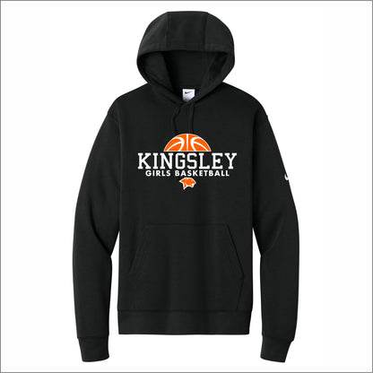 Kingsley Girls Basketball Nike Club Fleece Hoodie