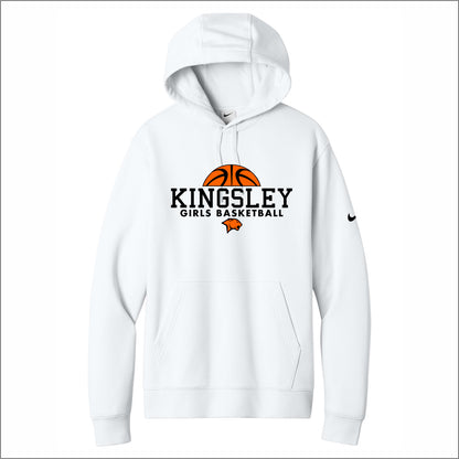 Kingsley Girls Basketball Nike Club Fleece Hoodie