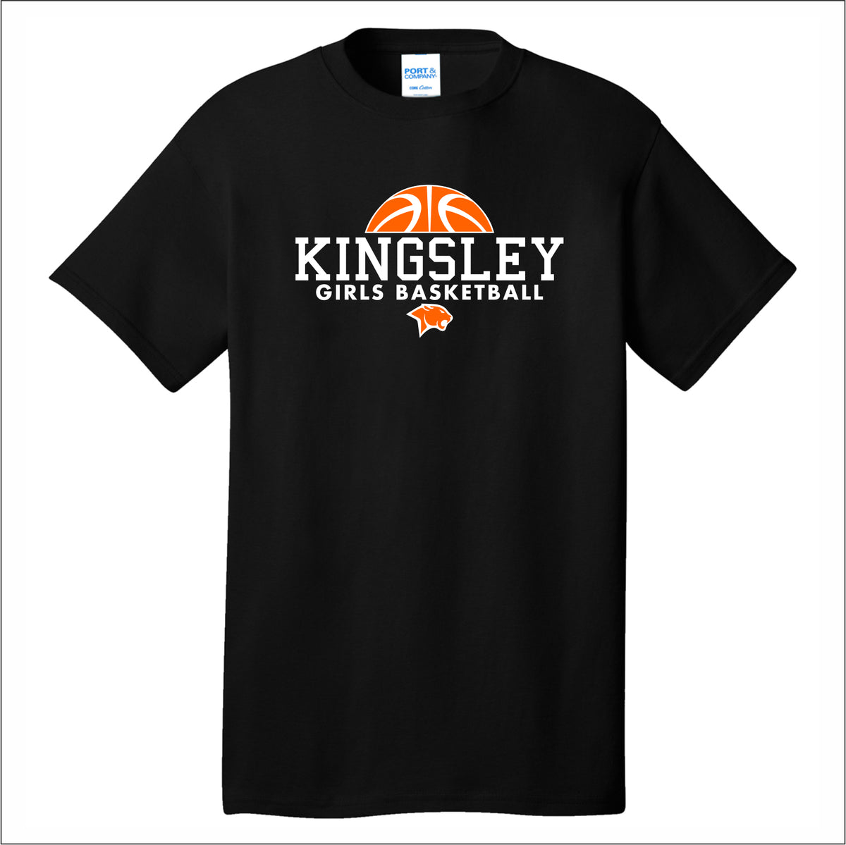 Kingsley Girls Basketball Short Sleeve T-shirt