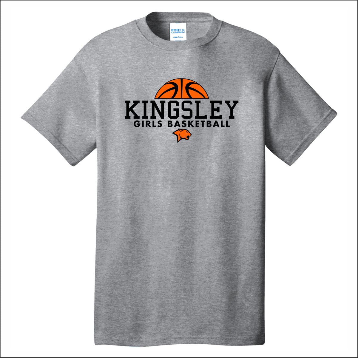 Kingsley Girls Basketball Short Sleeve T-shirt