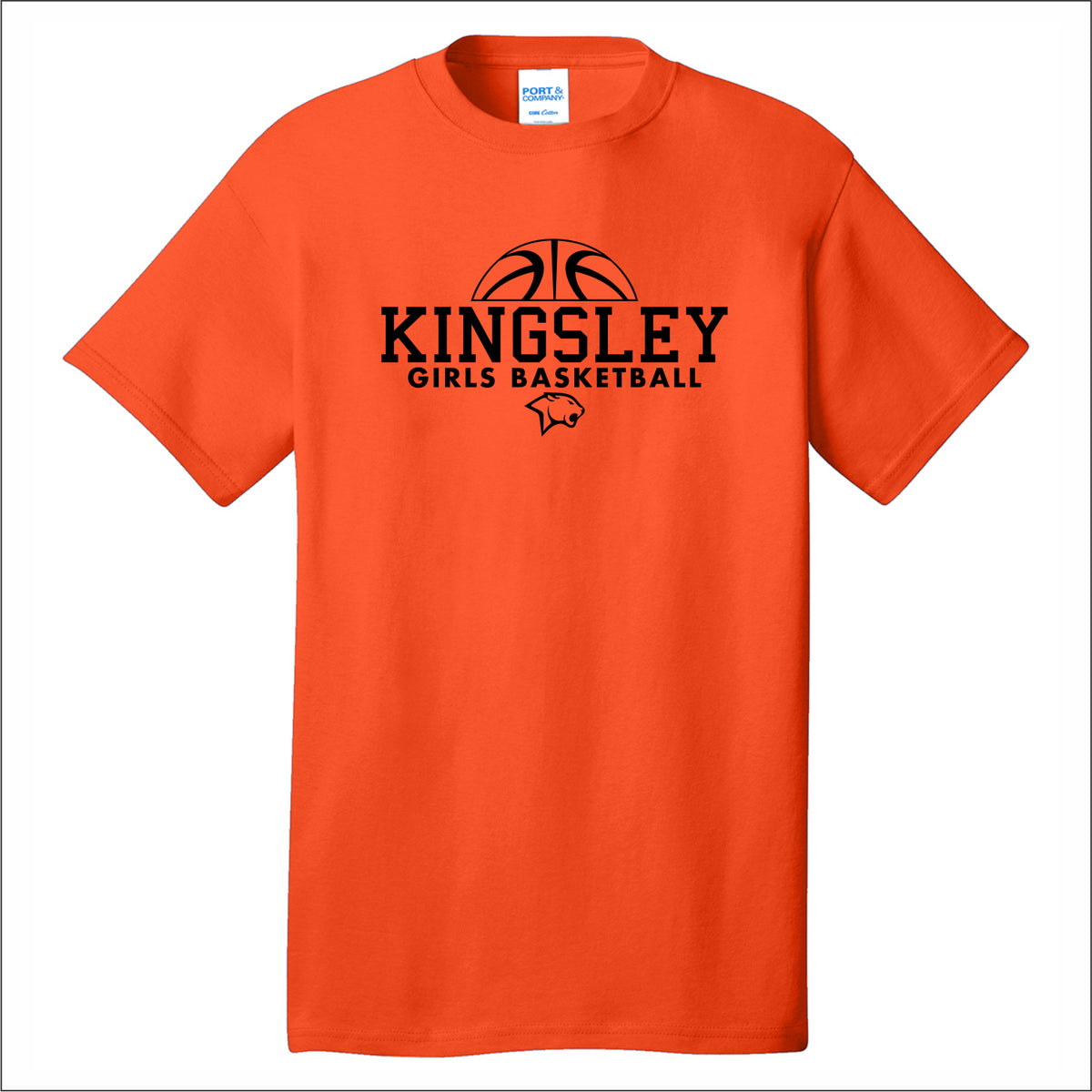 Kingsley Girls Basketball Short Sleeve T-shirt