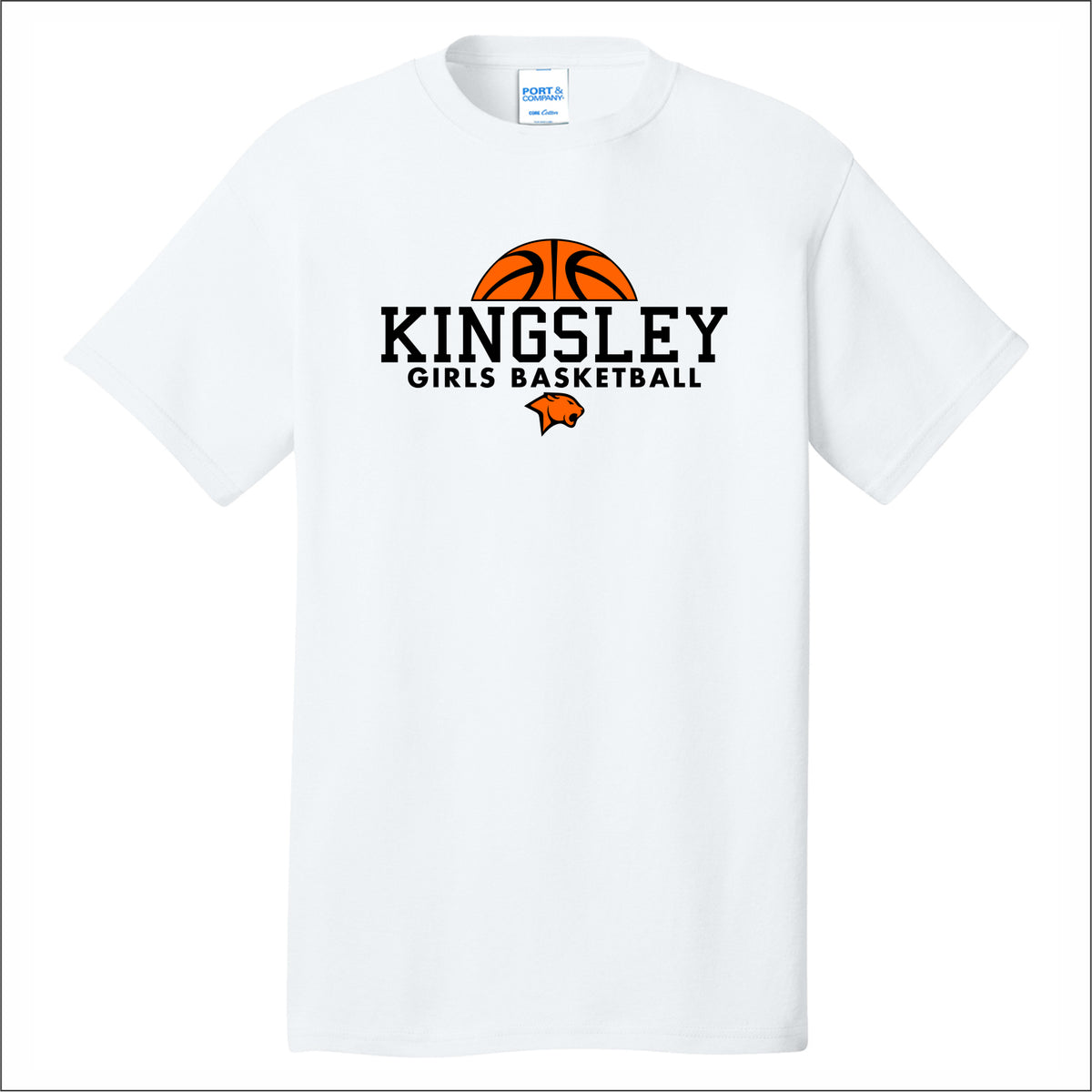 Kingsley Girls Basketball Short Sleeve T-shirt