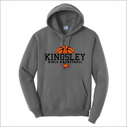 Kingsley Girls Basketball Hooded Sweatshirt