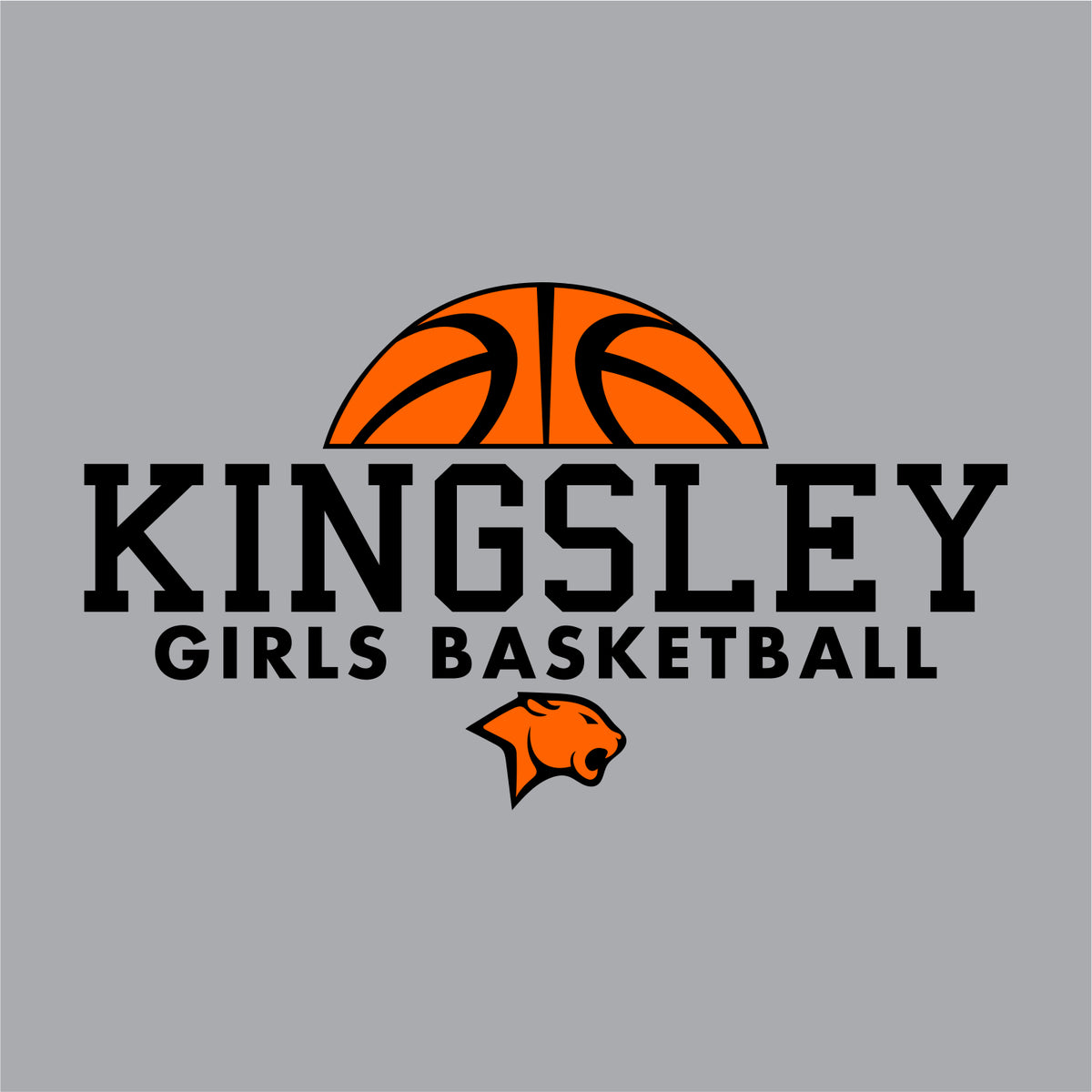 Kingsley Girls Basketball Hooded Sweatshirt