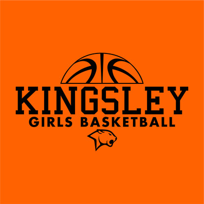 Kingsley Girls Basketball Hooded Sweatshirt