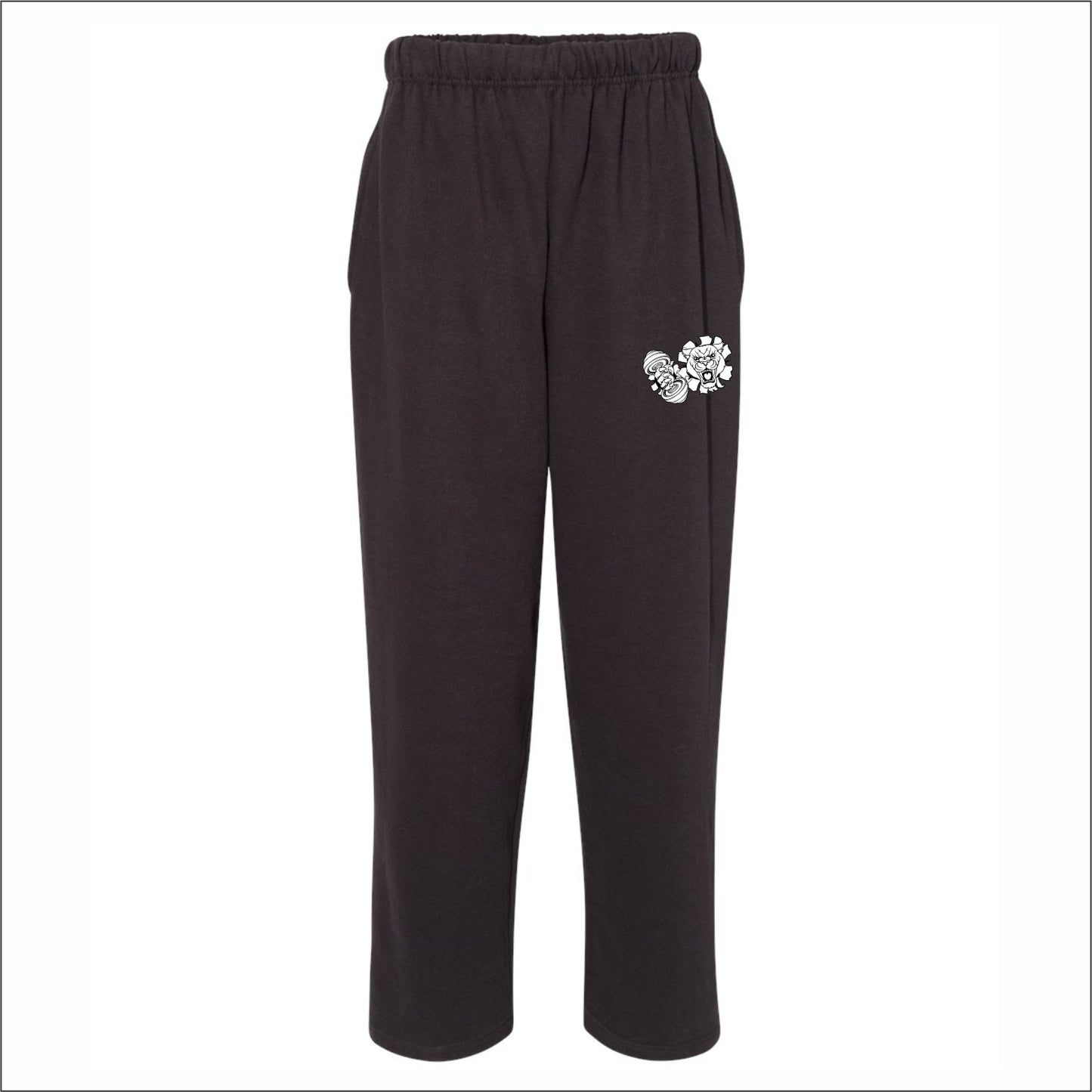 Kingsley Jr High PE Open Bottom Sweatpants w/pockets