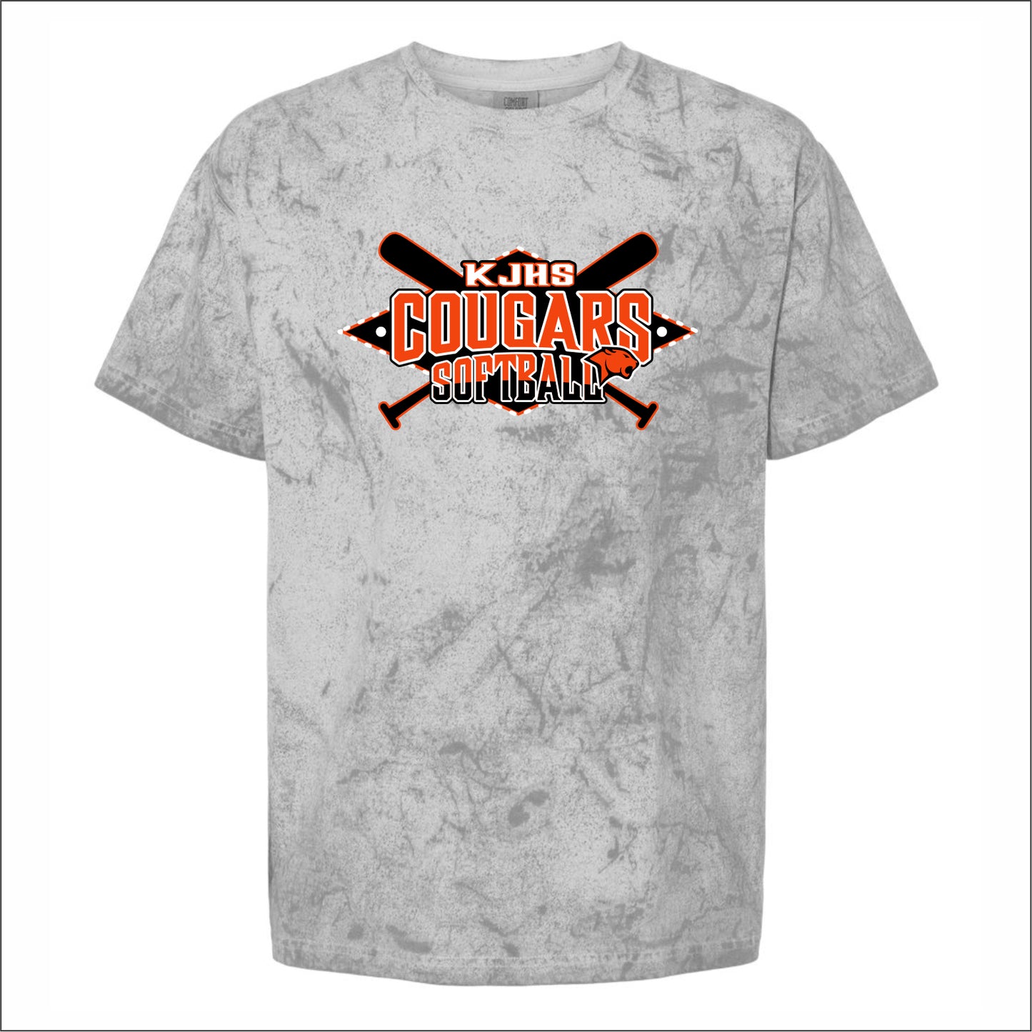 KJHS Softball Color Blast Short Sleeve T-shirt