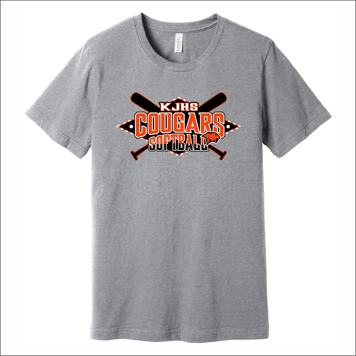 KJHS Softball Soft Jersey Short Sleeve T-shirt