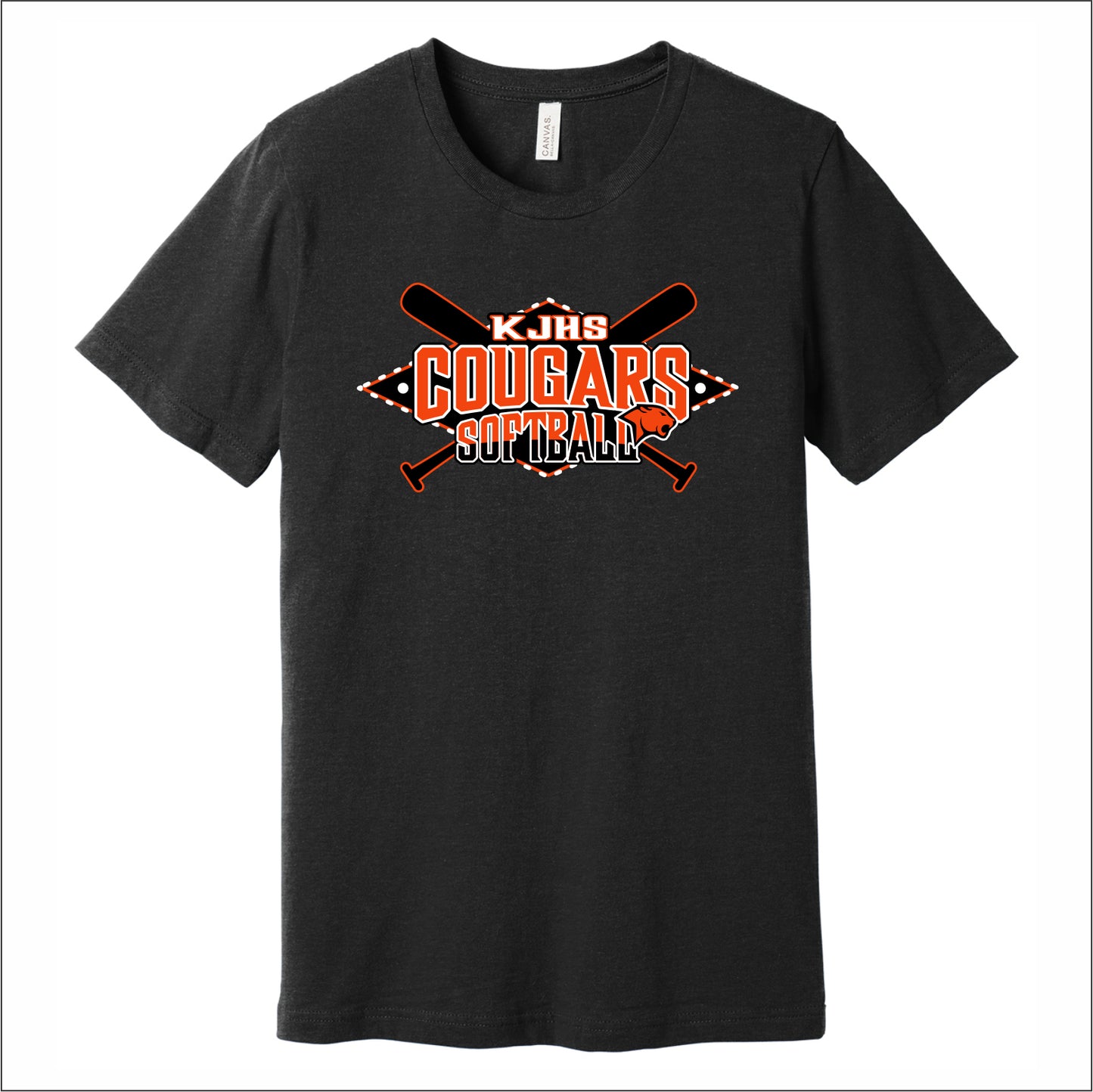 KJHS Softball Soft Jersey Short Sleeve T-shirt