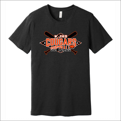KJHS Softball Soft Jersey Short Sleeve T-shirt