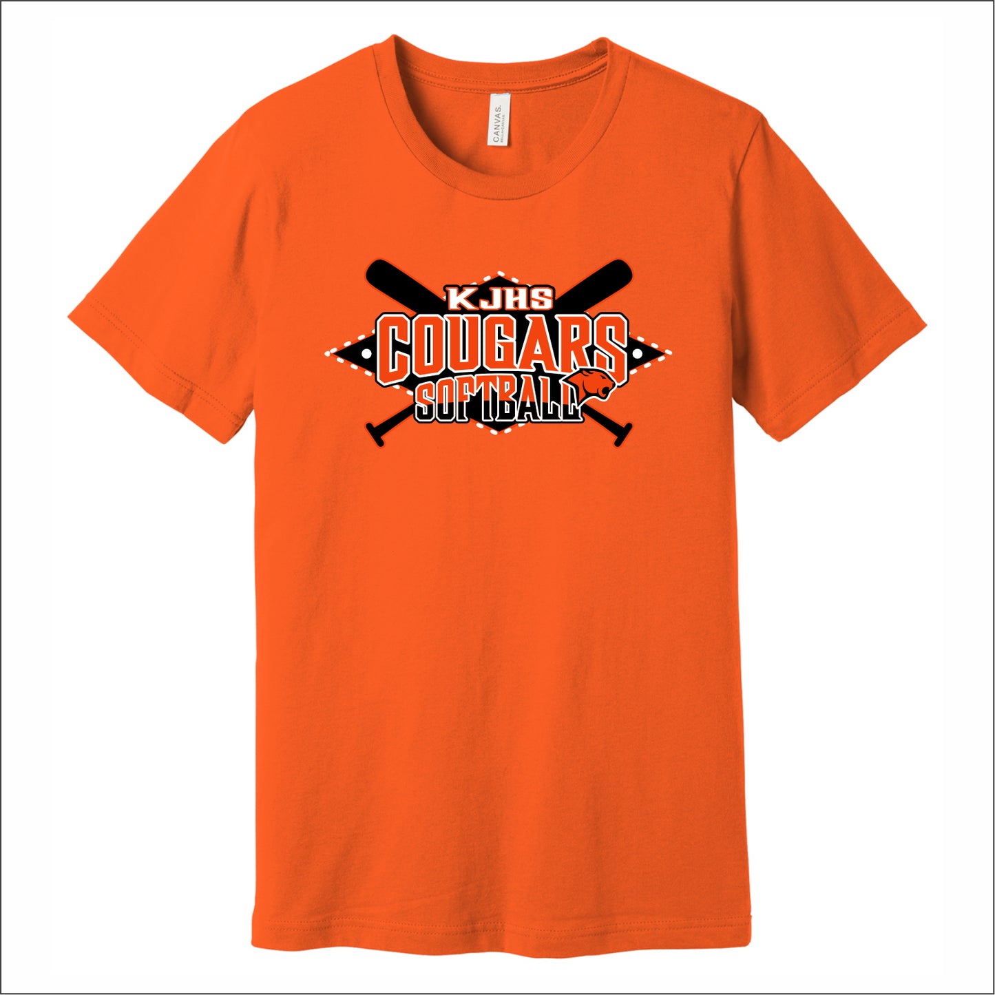 KJHS Softball Soft Jersey Short Sleeve T-shirt