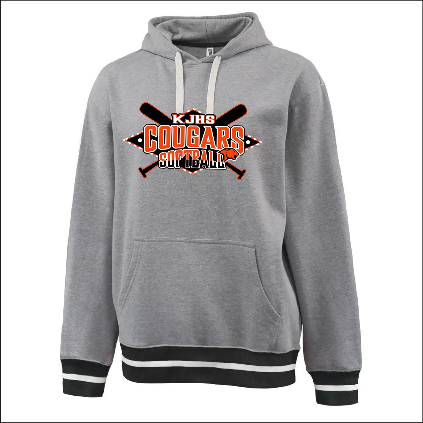 KJHS Softball Stadium Hooded Sweatshirt