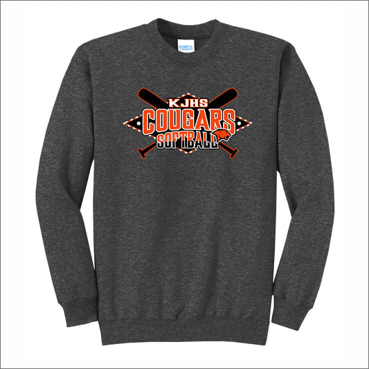KJHS Softball Crewneck Sweatshirt