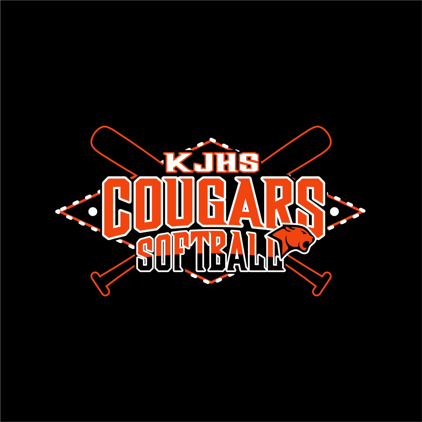 KJHS Softball Repeat Visor