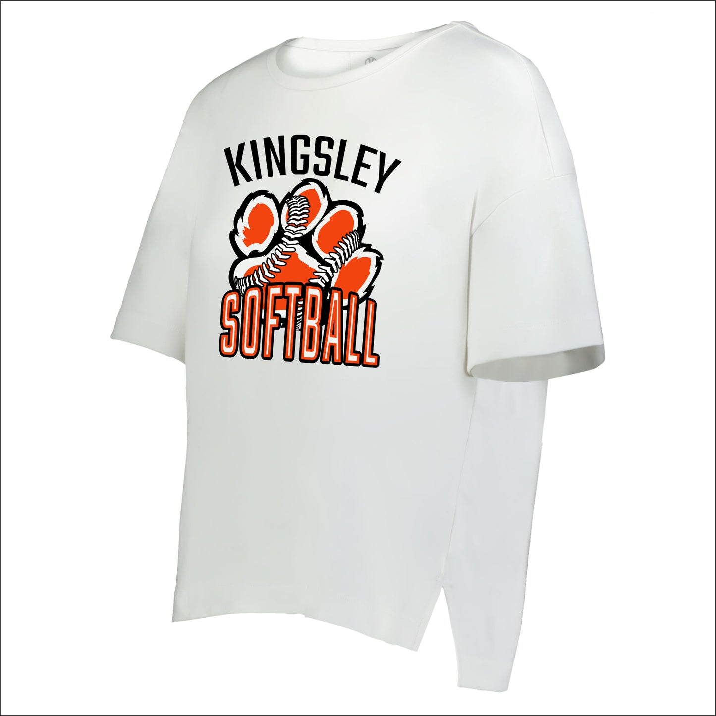 KJHS Softball Girls/Ladies Effortless Boxy Tee