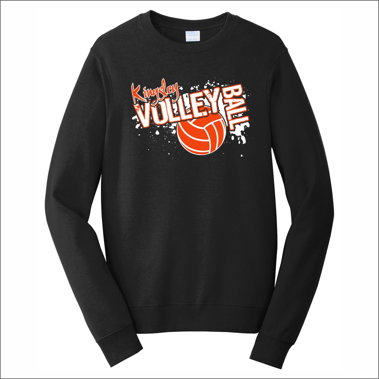 KJHS Volleyball Fan Favorite 80/20 Crewneck Sweatshirt