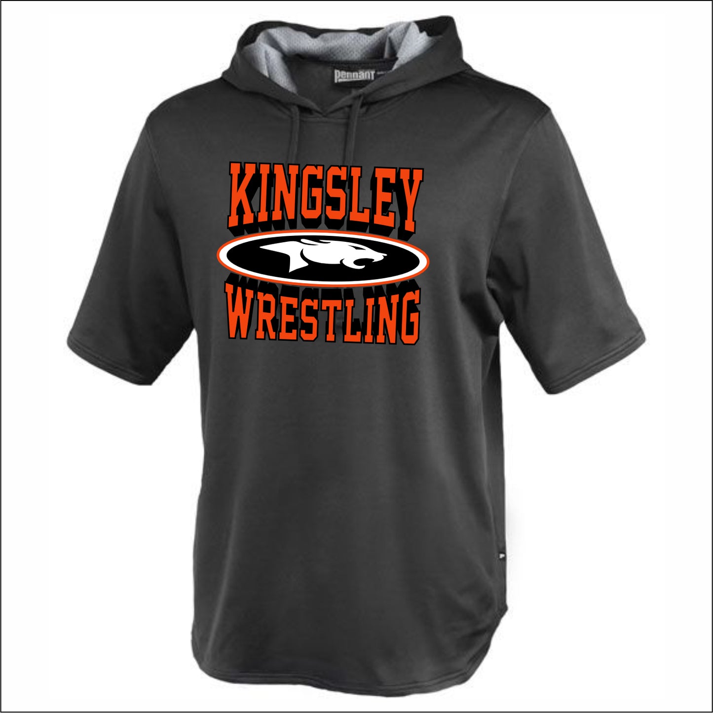 KJHS Wrestling Short Sleeve Performance WarmUp Hoodie
