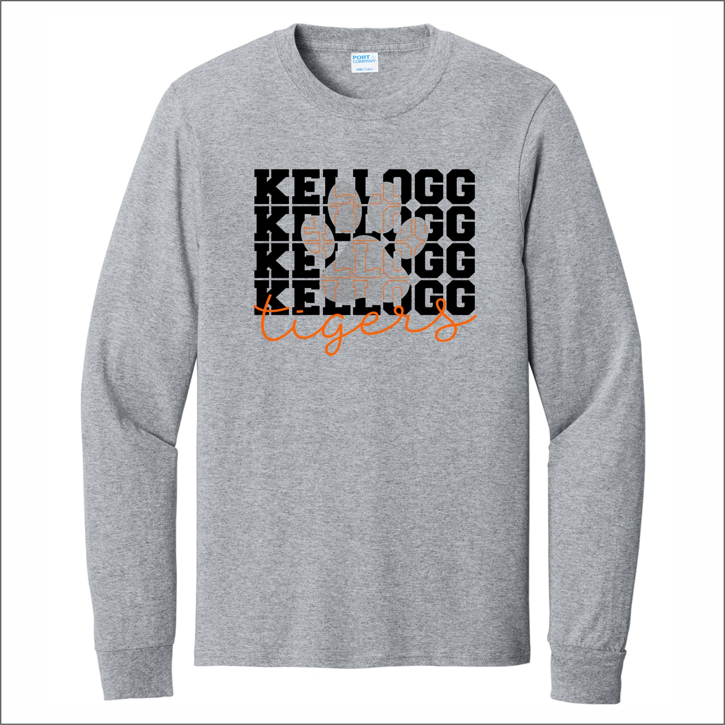 Kellogg Elementary Long Sleeve T-shirt - Des. B