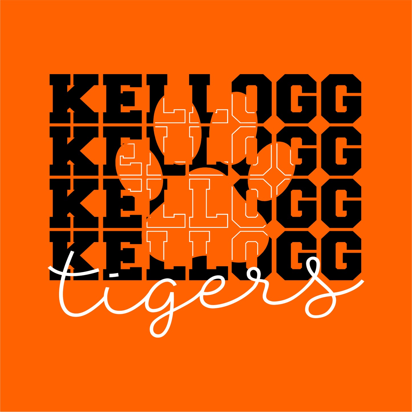 Kellogg Elementary Long Sleeve T-shirt - Des. B
