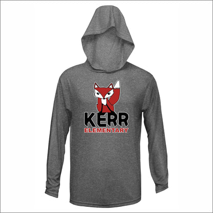 Kerr Elementary Performance Hooded Long Sleeve T - Des. A