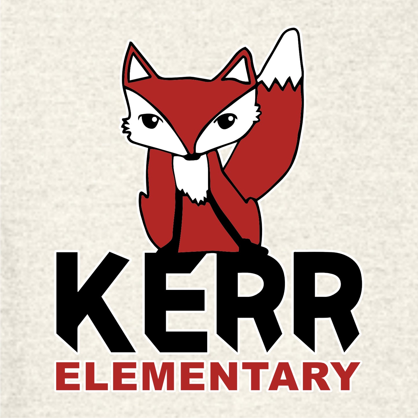 Kerr Elementary Ladies Heathered Relaxed Jersey Tee - Des. A