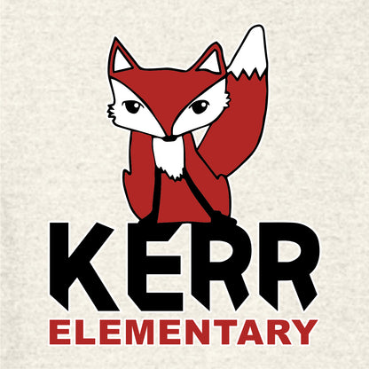 Kerr Elementary Ladies Heathered Relaxed Jersey Tee - Des. A