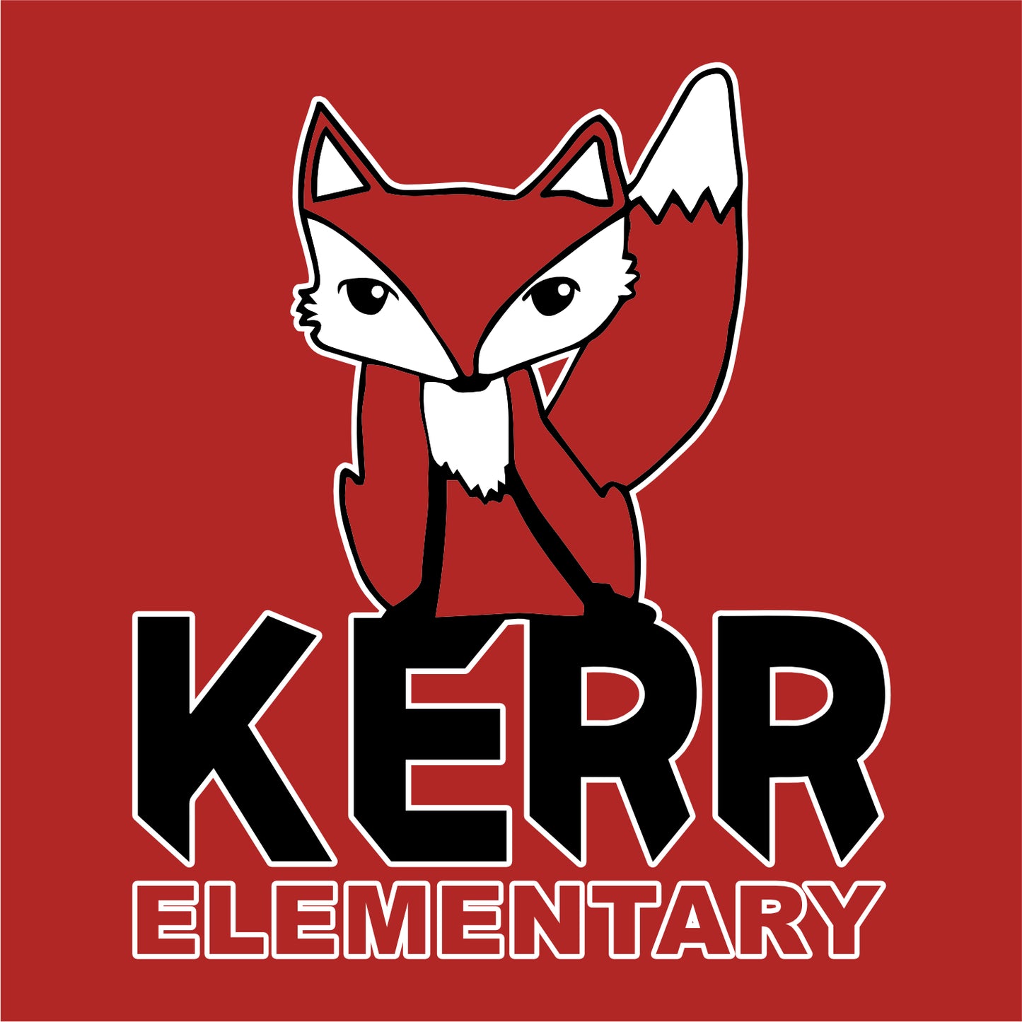 Kerr Elementary Girls/Ladies Fine Jersey T-shirt - Des. A