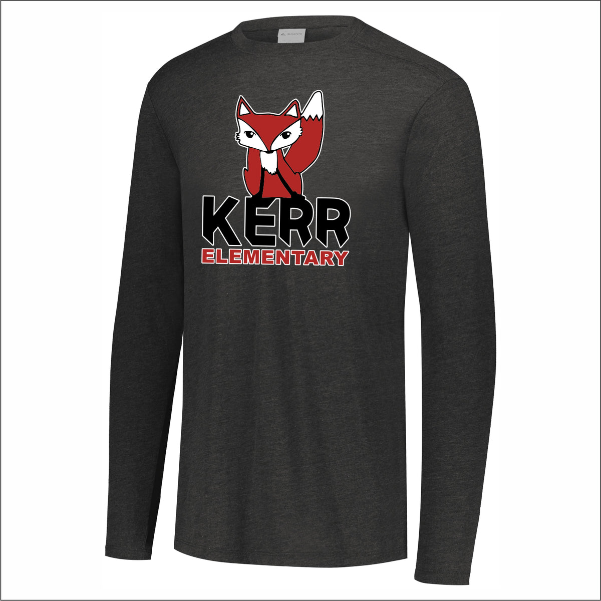 Kerr Elementary Tri-Blend Long Sleeve T-shirt - Des. A