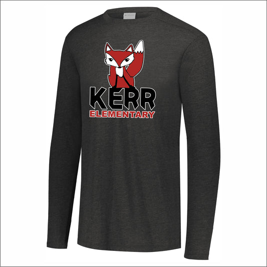 Kerr Elementary Tri-Blend Long Sleeve T-shirt - Des. A