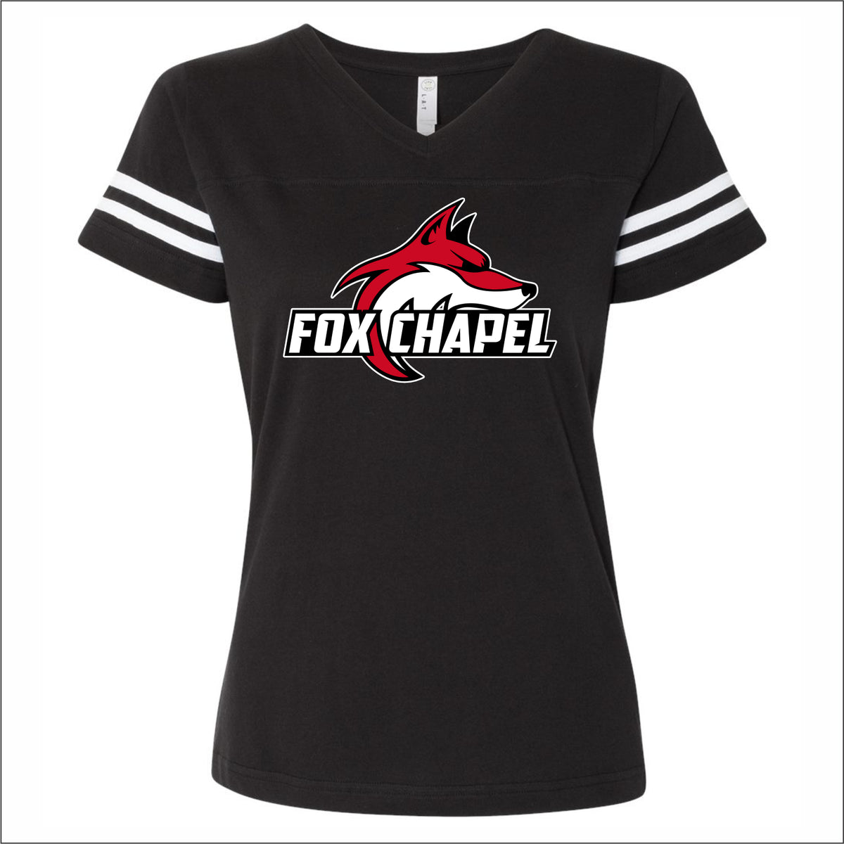 Kerr Elementary Ladies Vintage Football T - Des. B