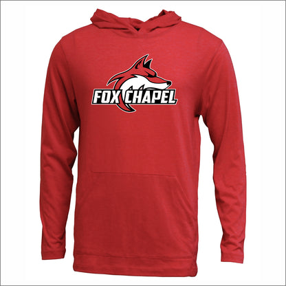 Kerr Elementary Soft-Tek Blend Hooded Long Sleeve T - Des. B