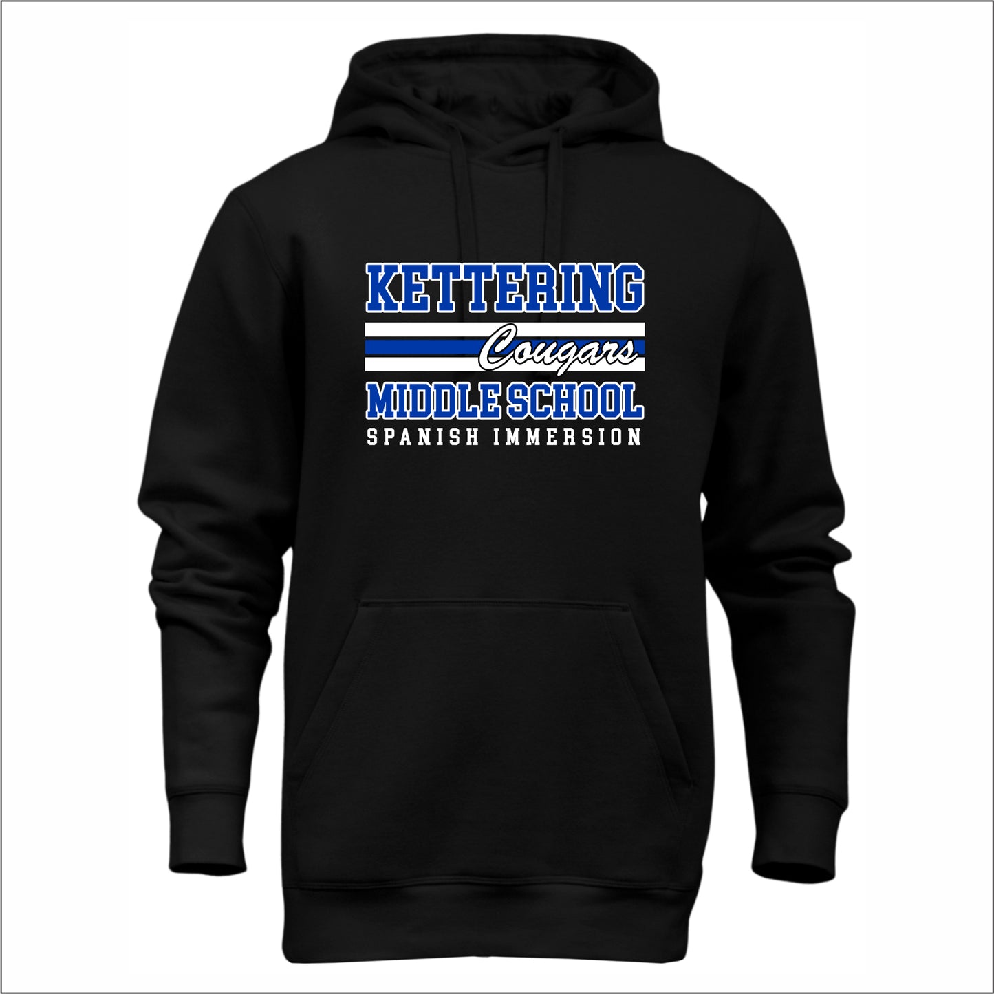 KMSSI Heavyweight Hooded Sweatshirt - Des. A