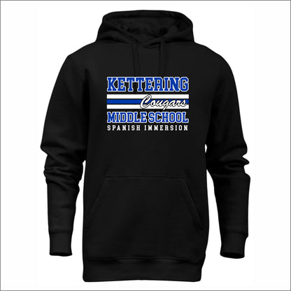 KMSSI Heavyweight Hooded Sweatshirt - Des. A