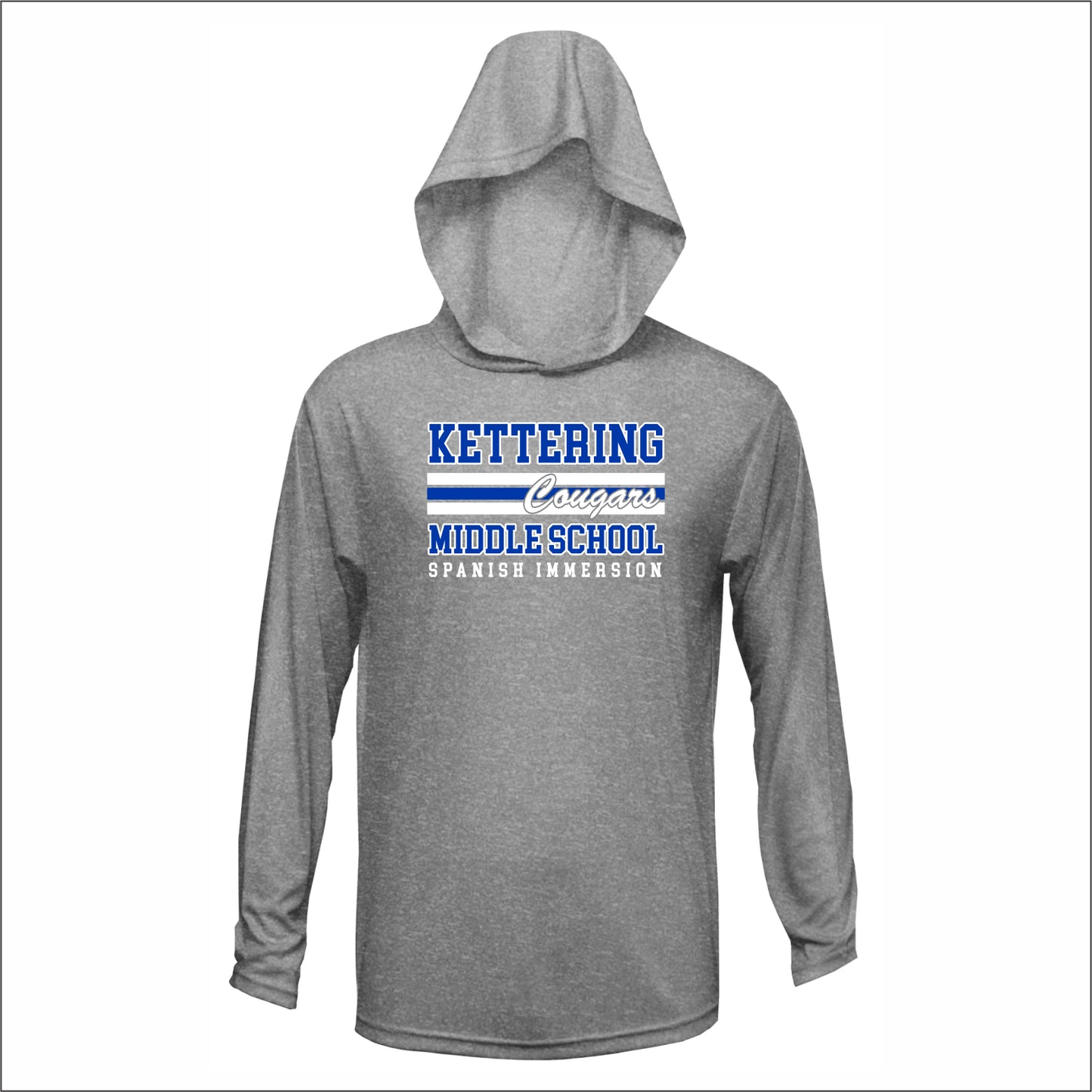 KMSSI Performance Hooded Long Sleeve T - Des. A