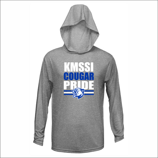 KMSSI Performance Hooded Long Sleeve T - Des. B