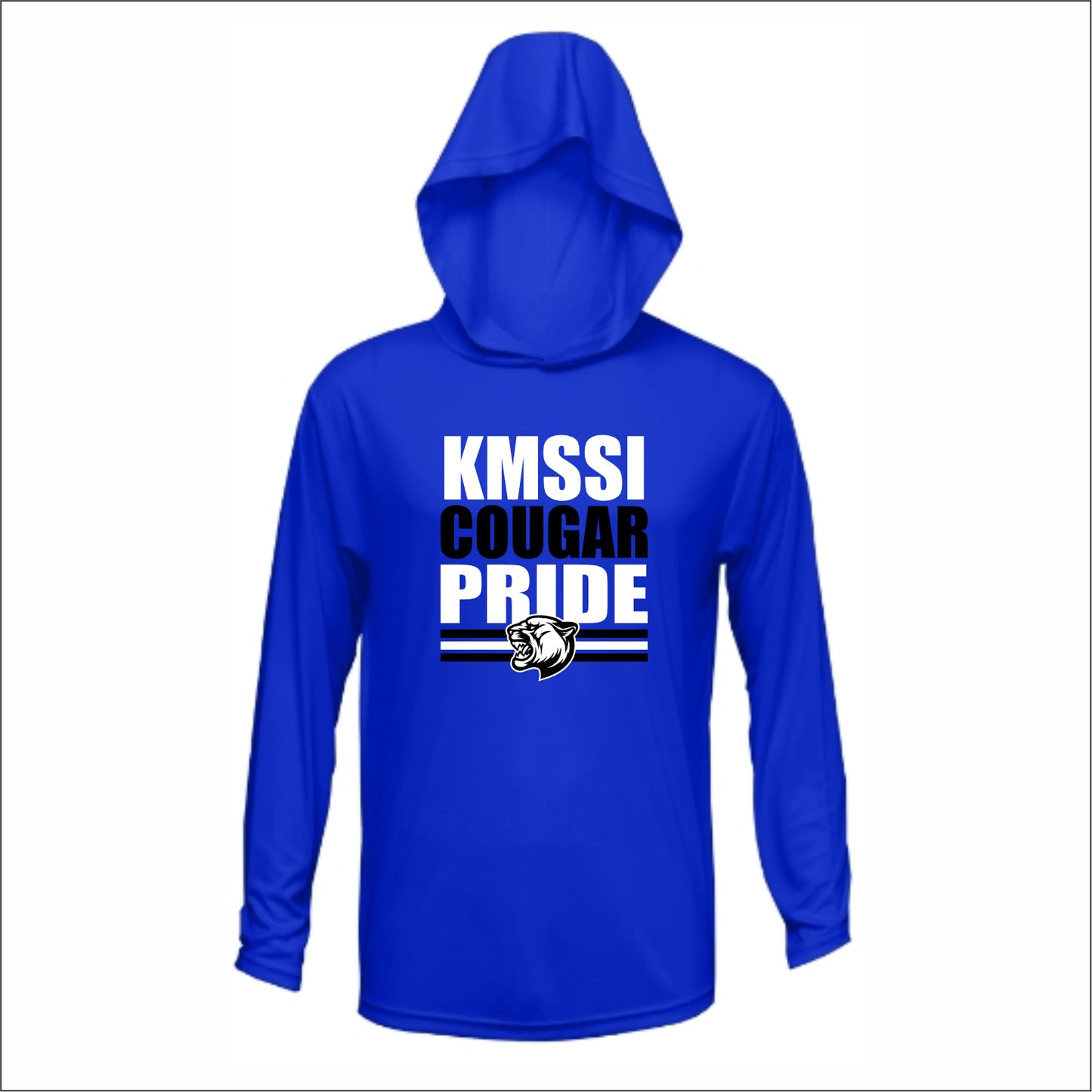 KMSSI Performance Hooded Long Sleeve T - Des. B