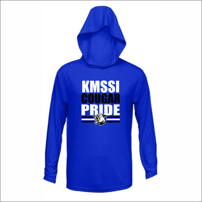KMSSI Performance Hooded Long Sleeve T - Des. B