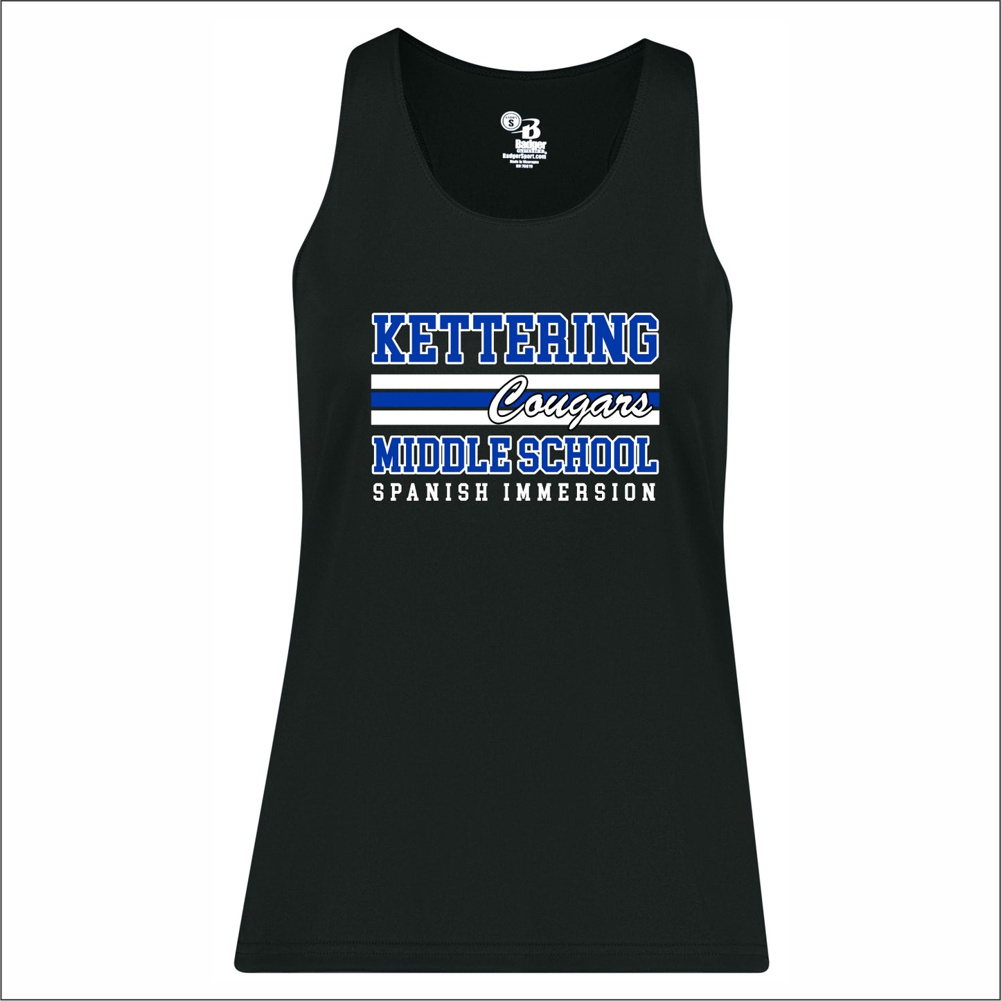 KMSSI Ladies Performance Racerback Tank Top